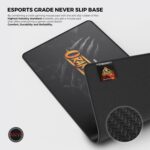 Cybeart | Orangutan Esports Gaming Desk Mat (XXL - 900x400x4mm) | Waterproof, Never Slip Base, Stitched Edges, Esports Grade - Image 3