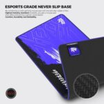Cybeart | Revenant Esports Gaming Mouse Pad (Large - 450x400x4mm) | Waterproof, Never Slip Base, Stitched Edges, Esports Grade - Image 5