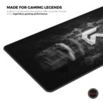 Cybeart | Signature Edition Gaming Desk Mat (XXL - 900x400x4mm) | Waterproof, Never Slip Base, Stitched Edges, Esports Grade - Image 4