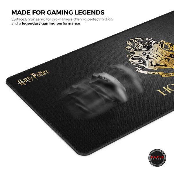 Cybeart | Hogwarts Gaming Mouse Pad (Large - 450x400x4mm) | Waterproof, Never Slip Base, Stitched Edges, Esports Grade - Image 4
