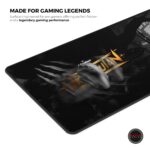 Cybeart | Orangutan Esports Gaming Desk Mat (XXL - 900x400x4mm) | Waterproof, Never Slip Base, Stitched Edges, Esports Grade - Image 4