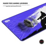 Cybeart | Revenant Esports Gaming Mouse Pad (Large - 450x400x4mm) | Waterproof, Never Slip Base, Stitched Edges, Esports Grade - Image 6
