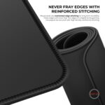 Cybeart | Ghost (Black) Gaming Mouse Pad (Medium - 300x250x4mm) | Waterproof, Never Slip Base, Stitched Edges, Esports Grade - Image 5