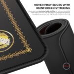 Cybeart | Gryffindor Classic Gaming Desk Mat (XXL - 900x400x4mm) | Waterproof, Never Slip Base, Stitched Edges, Esports Grade - Image 5