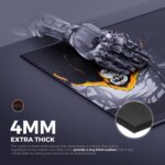 Cybeart | Orangutan Esports Gaming Mouse Pad (Large - 450x400x4mm) | Waterproof, Never Slip Base, Stitched Edges, Esports Grade - Image 6