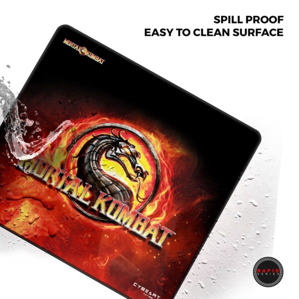 Cybeart | Mortal Kombat Gaming Mouse Pad (Large - 450x400x4mm) | Waterproof, Never Slip Base, Stitched Edges, Esports Grade - Image 7