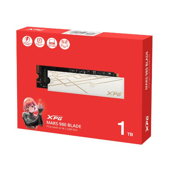 XPG MARS 980 BLADE 1TB PCIe Gen5 x4 M.2 2280 SSD