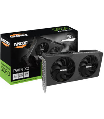 INNO3D GeForce RTX 5060 Twin X2 8GB GDDR7 Graphics Card