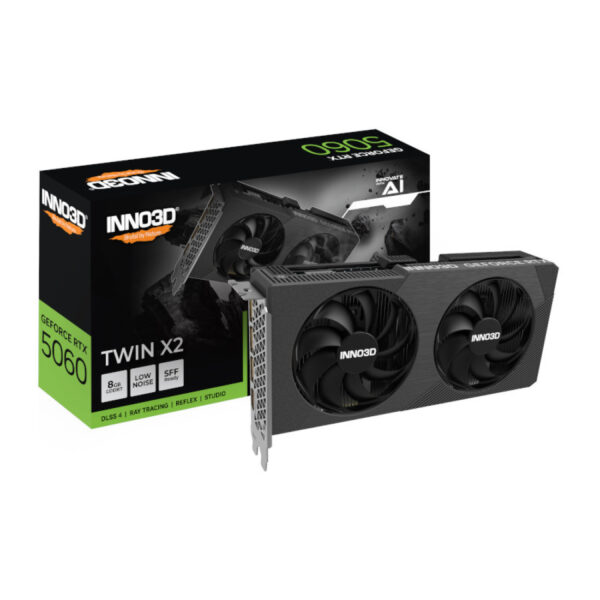 INNO3D GeForce RTX 5060 Twin X2 8GB GDDR7 Graphics Card