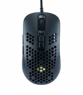 Cosmic Byte Orcus RGB Honeycomb Gaming Mouse with Software, Ultra Lightweight 74Grams, Braided Cable
