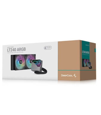 Deepcool LT240 ARGB CPU Liquid Cooler (Black)
