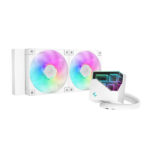 Deepcool LT240 ARGB CPU Liquid Cooler (White) - Image 2