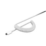 Razer PBT Keycap + Coiled Cable Upgrade Set Mercury (White) - Image 3