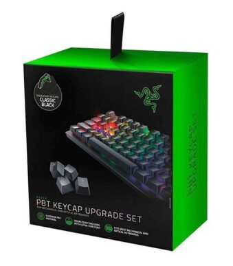 Razer PBT Keycap Upgrade Set (Black)