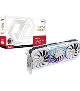 ASRock RX 7900 XTX Taichi White OC 24GB Graphics Card