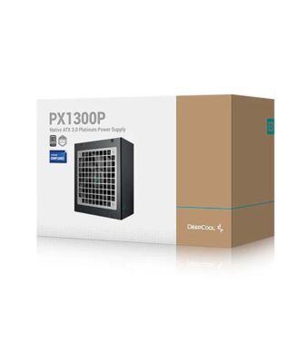 DeepCool PX1300P ATX 3.0 80 PLUS Platinum Fully Modular 1300W Power Supply (Black)