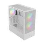Gamdias Talos E3 Mesh Elite ARGB (E-ATX) Mid Tower Cabinet (White) - Image 2