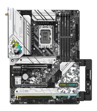ASRock Z790 Steel Legend WIFI DDR5 Motherboard Supports Intel LGA 1700 Intel 12th , 13th & 14th Gen Processors