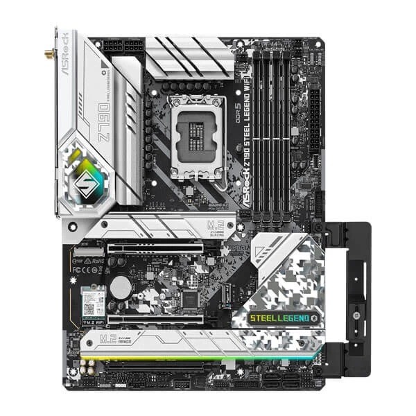 ASRock Z790 Steel Legend WIFI DDR5 Motherboard Supports Intel LGA 1700 Intel 12th , 13th & 14th Gen Processors