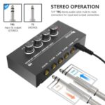 Fifine N5 – Four-Channel Line Mixer With Individual Volume Controls - Image 2