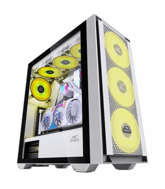 Ant Esports 690 Air ARGB (E-ATX) Cabinet – White