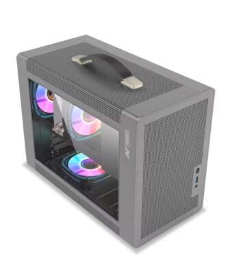Ant Esports Box C Air (M-ATX) Mid Tower Cabinet (Grey)
