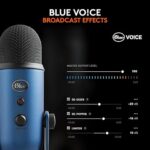 Logitech Blue Yeti USB Microphone for Recording, Streaming, Gaming, Podcasting on PC and Mac - Midnight Blue - Image 4