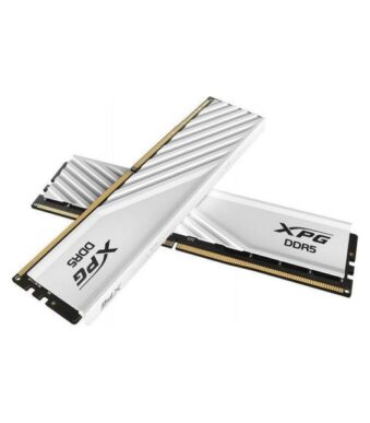 ADATA XPG Lancer Blade 32GB (16X2) 6000MHz DDR5 Memory (White)