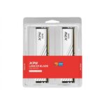ADATA XPG Lancer Blade 32GB (16X2) 6000MHz DDR5 Memory (White)