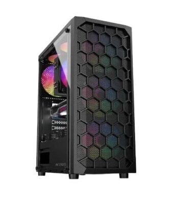 ANT Esports Elite 1120 RGB ATX Mid Tower Case (Black)