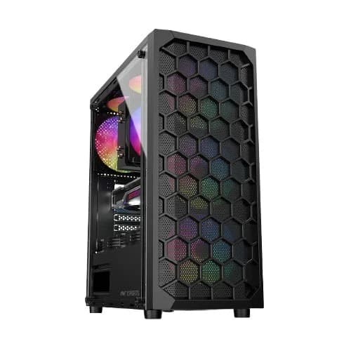 ANT Esports Elite 1120 RGB ATX Mid Tower Case (Black)