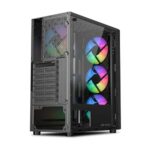ANT Esports Elite 1120 RGB ATX Mid Tower Case (Black) - Image 3