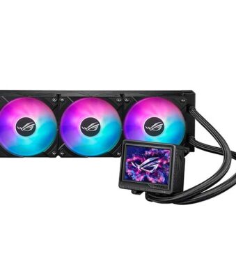 ASUS ROG RYUYJIN III 360 ARGB Extreme All-in-one AIO CPU Liquid Cooler (Black)