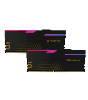Acer Predator Hermes RGB Series 32GB (16GBx2) DDR5 7200MHz Desktop Ram (Black) BL.9BWWR.406