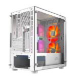 Ant Esports 200 Air Mini Mesh (M-ATX) Mini Tower Cabinet (White) - Image 2