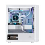 Ant Esports 205 Mini 6F ARGB (M-ATX) Mini Tower Cabinet (White) - Image 2