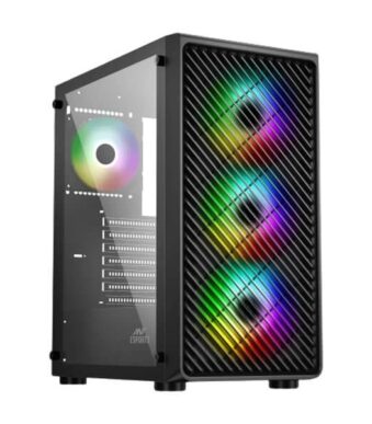 Ant Esports 211 Air ARGB (ATX) Mid Tower Cabinet (Black)