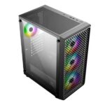 Ant Esports 211 Air ARGB (ATX) Mid Tower Cabinet (Black) - Image 2