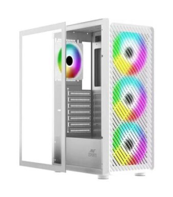 Ant Esports 211 Air ARGB (ATX) Mid Tower Cabinet (White)