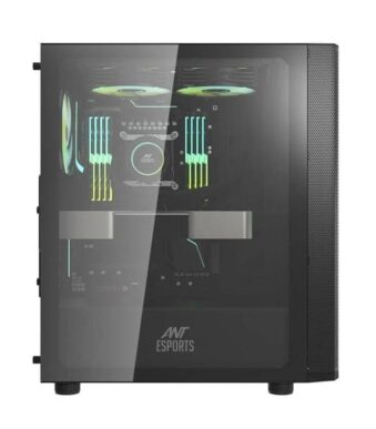 Ant Esports 250 Air ARGB (ATX) Mid Tower Cabinet (Black)