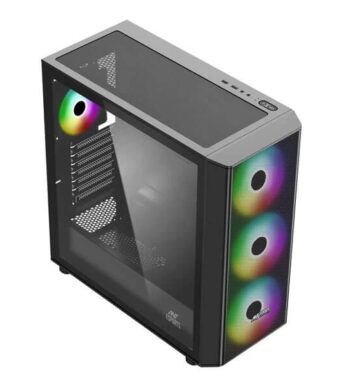 Ant Esports 411 Air ARGB (E-ATX) Mid Tower Cabinet (Black)