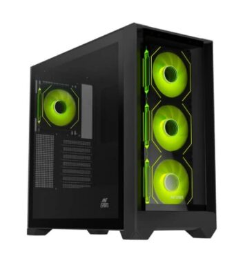 Ant Esports 621 C3 ARGB (ATX) Mid Tower Cabinet (Black)