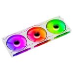 Ant Esports Crystaflow ARGB White – 120mm Cabinet Fan (Triple Pack) - Image 2
