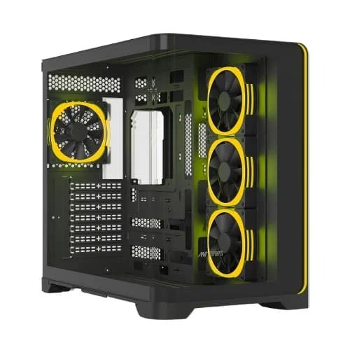 Ant Esports Crystal ARC ARGB ATX Mid Tower Case (Black)