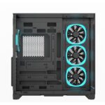 Ant Esports Crystal Mirror ATX Mid Tower Case (Black) - Image 3
