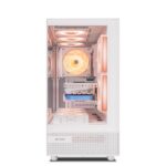 Ant Esports Crystal X6 ARGB (ATX) Mid Tower Cabinet (White) - Image 4