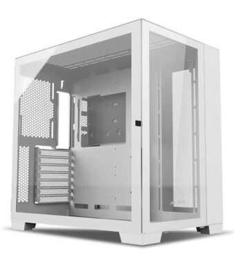 Ant Esports Crystal XL (ATX) Mid Tower Without Fan Cabinet (White)