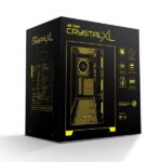 Ant Esports Crystal XL (ATX) Mid Tower Without Fan Cabinet (White) - Image 2