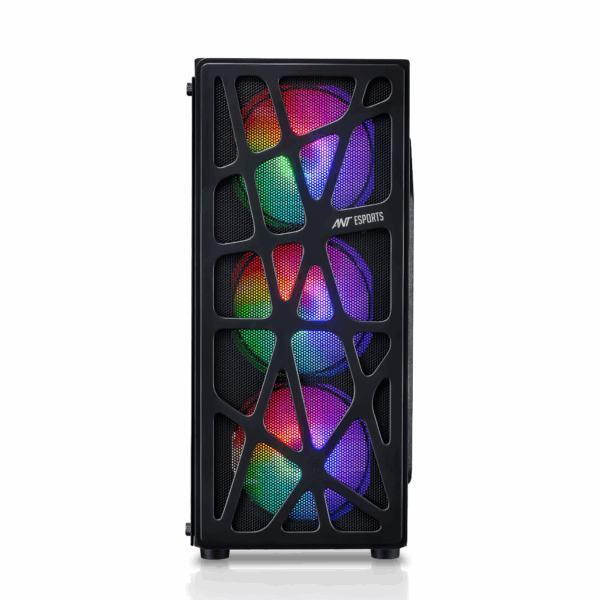 Ant Esports Elite 1100 Gaming Cabinet, Black - Image 4