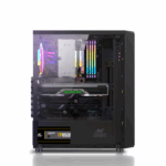 Ant Esports Elite 1100 Gaming Cabinet, Black - Image 2